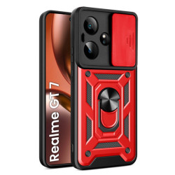Bodycell Armor Slide Cover Case Realme GT 7/GT 7T Red