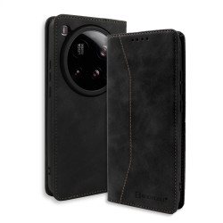Bodycell Book Case Pu Leather Xiaomi 15 Ultra Black
