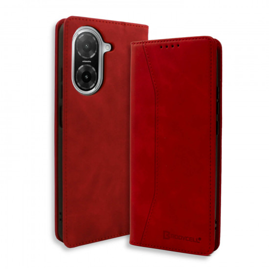 Bodycell Book Case Pu Leather Xiaomi Poco C71 Red