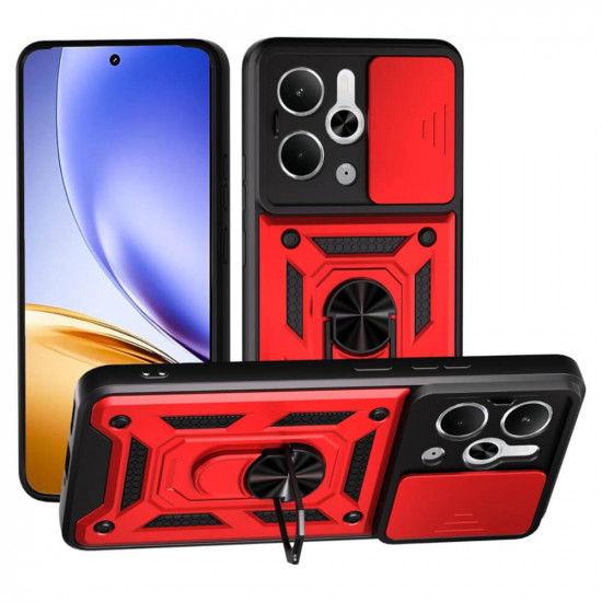 Bodycell Armor Slide Cover Case Realme 14T Red