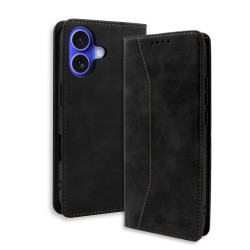 Bodycell Book Case Pu Leather iPhone 17  Black