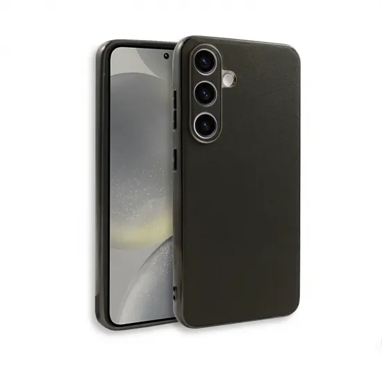 Bodycell Leather Backcover Samsung S24 Black