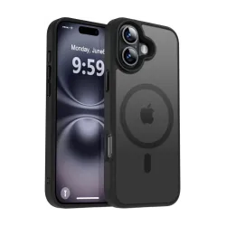 Bodycell Magsafe Backcover For iPhone 16 Matt Black