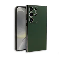 Bodycell Leather Backcover Samsung S24 Ultra Green