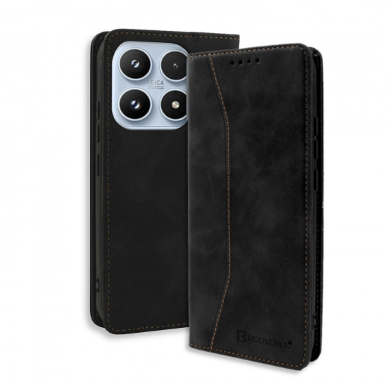 Bodycell Book Case Pu Leather Xiaomi 17  Black