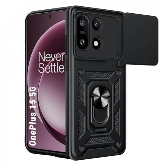 Bodycell Armor Slide Cover Case Oneplus 15 5G Black