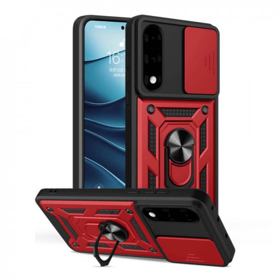 Bodycell Armor Slide Cover Case Oneplus Nord 5 5G/Ace 5 Ultra Red