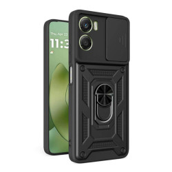 Bodycell Armor Slide Cover Case Motorola G06 4G Black