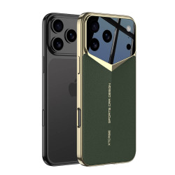 Bodycell Jazz Leather Backcover iPhone 17 Pro  Green