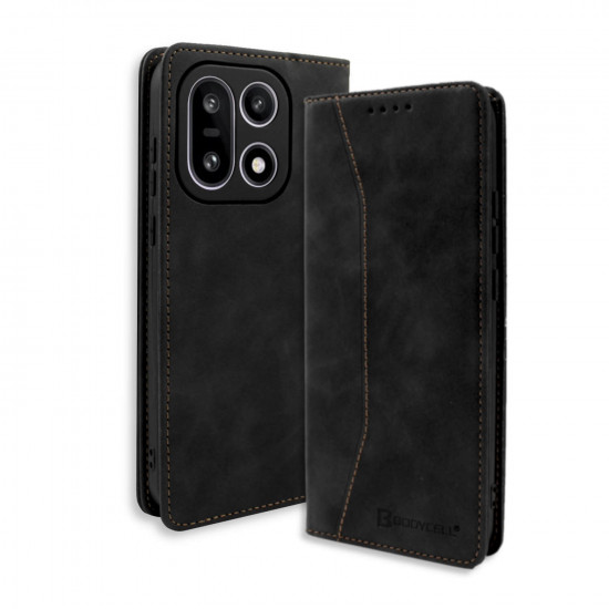 Bodycell Book Case Pu Leather Oneplus 15 5G Black
