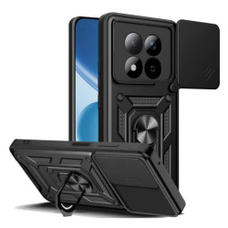 Bodycell Armor Slide Cover Case Xiaomi Note 15 Pro Plus Black