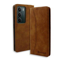 Bodycell Book Case Pu Leather Realme C71 Brown