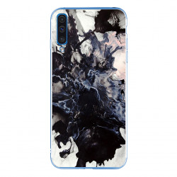 Silicon Marble Case Samsung A50 SM8 White/Black