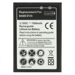 Μπαταρία For SONY  Xperia U ST25 (BA-600)