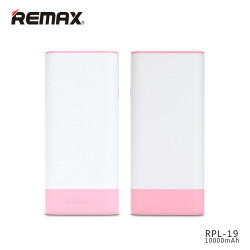 REMAX  POWER BANK RPL-19 10.000 mAh White-Pink