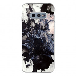 Silicon Marble Case Samsung S10E SM8 White/Black
