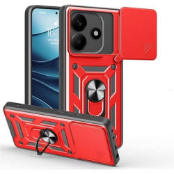 Bodycell Armor Slide Cover Case Xiaomi Note 14 5G Red