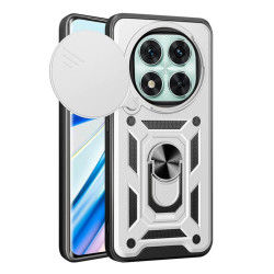 Bodycell Armor Slide Cover Case Xiaomi Note 14 Pro 5G/Poco X7 Silver
