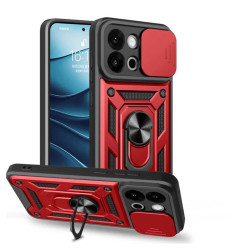 Bodycell Armor Slide Cover Case OnePlus 13T/13S Red