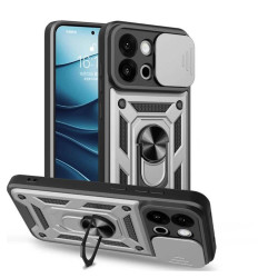 Bodycell Armor Slide Cover Case OnePlus 13T/13S Silver