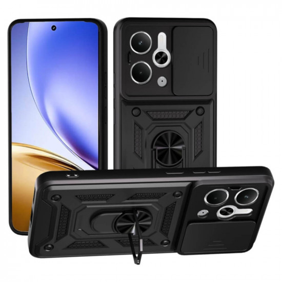 Bodycell Armor Slide Cover Case Realme 14T Black