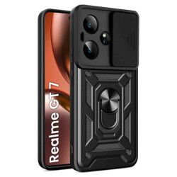 Bodycell Armor Slide Cover Case Realme GT 7/GT 7T Black
