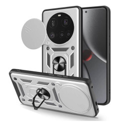 Bodycell Armor Slide Cover Case Xiaomi 15 Ultra Silver