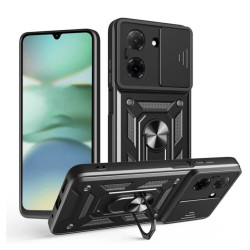 Bodycell Armor Slide Cover Case Xiaomi Poco C71 Black