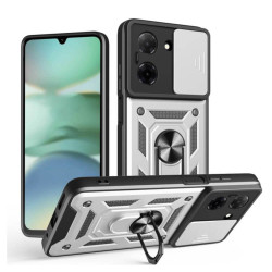 Bodycell Armor Slide Cover Case Xiaomi Poco C71 Silver