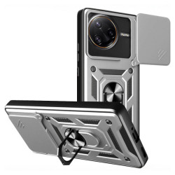 Bodycell Armor Slide Cover Case Xiaomi Poco F7 Pro Silver