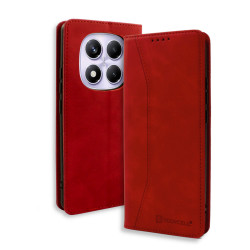 Bodycell Book Case Pu Leather Xiaomi Note 14 Pro 4G Red