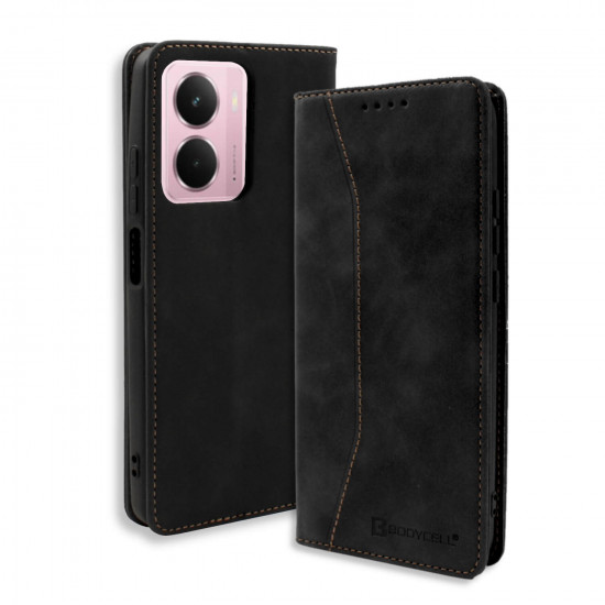 Bodycell Book Case Pu Leather Realme P3 5G Black