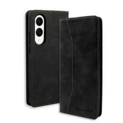 Bodycell Book Case Pu Leather Samsung S25 Edge Black