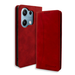 Bodycell Book Case Pu Leather Xiaomi Note 14S Red
