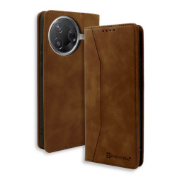Bodycell Book Case Pu Leather Xiaomi Poco F7 Pro/K80 Brown