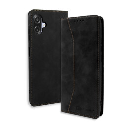 Bodycell Book Case Pu Leather Samsung A07 4G Black