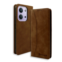 Bodycell Book Case Pu Leather Xiaomi Redmi 15C 4G/Poco C85 Brown