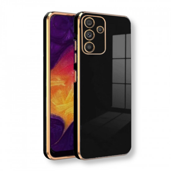 Bodycell Gold Plated Silicon Samsung S24 FE Black