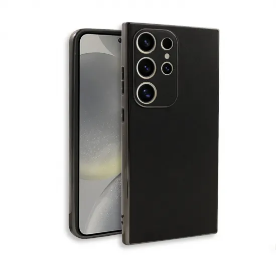 Bodycell Leather Backcover Samsung S24 Ultra Black