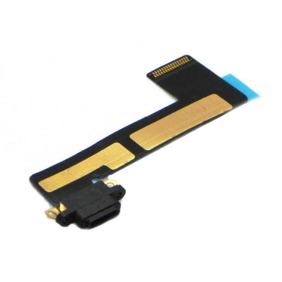 Επαφή Φόρτισης Apple iPad Mini με Καλώδιο Πλακέ Μαύρο OEM 04951