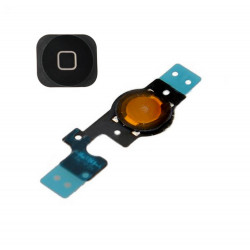 Σέτ Κεντρικού Πλήκτρου Apple iPhone 5C Μαύρο OEM Type A 08040