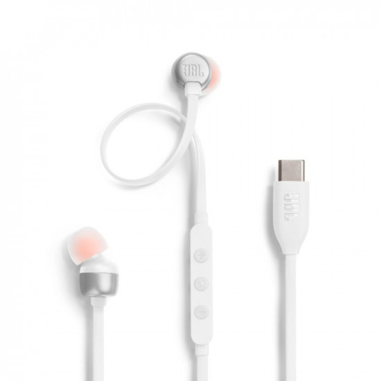 Hands Free JBL 310C In-ear USB-C JBLT310CWHT Λευκά 51201