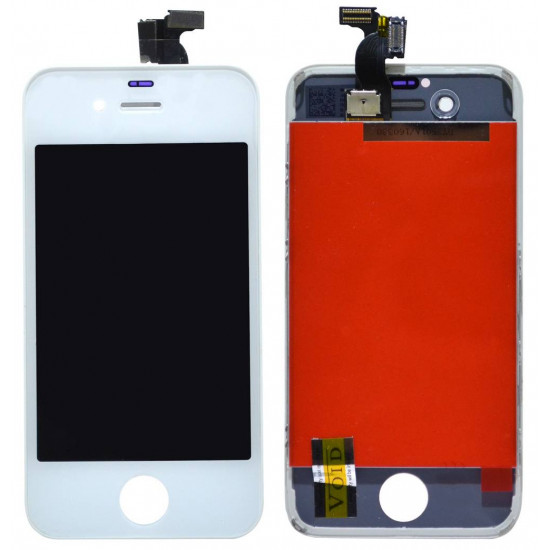 Οθόνη & Μηχανισμός Αφής για Apple iPhone 4S Λευκό Type A 12422
