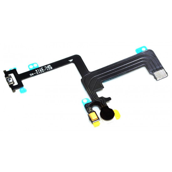 Διακόπτης On/Off Apple iPhone 6 Plus με Μικρόφωνο Ανοιχτής Ακρόασης και Flash OEM Type A 15436