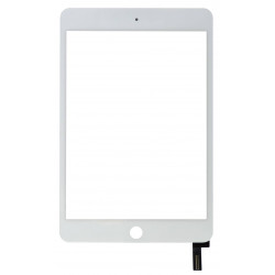 Μηχανισμός Αφής Apple iPad Mini 4 χωρίς Κόλλα Λευκό OEM 17538
