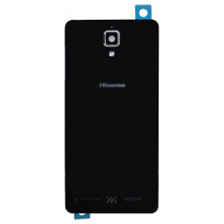 Πίσω Κάλυμμα Hisense C20 με Κόλλα, Τζαμάκι και Κάλυμμα Κάμερας Μαύρο Original 1019769 Swap 17878