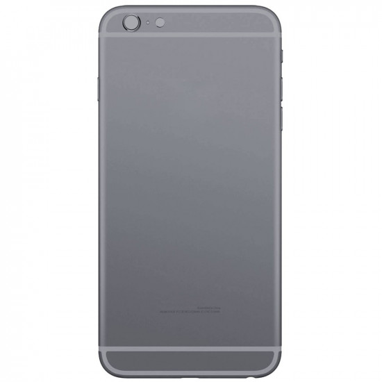 Πίσω Κάλυμμα Apple iPhone 6 με Σετ Κουμπιών και Sim Tray Ασημί Swap 18412