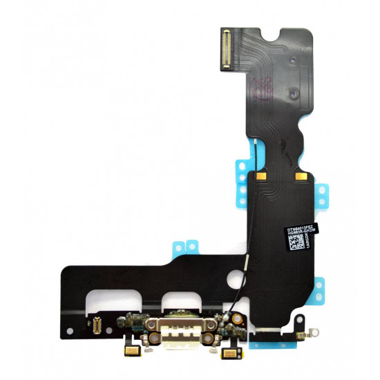 Επαφή Φόρτισης Apple iPhone 7 Plus με Μικρόφωνο Λευκό OEM Type A 19067
