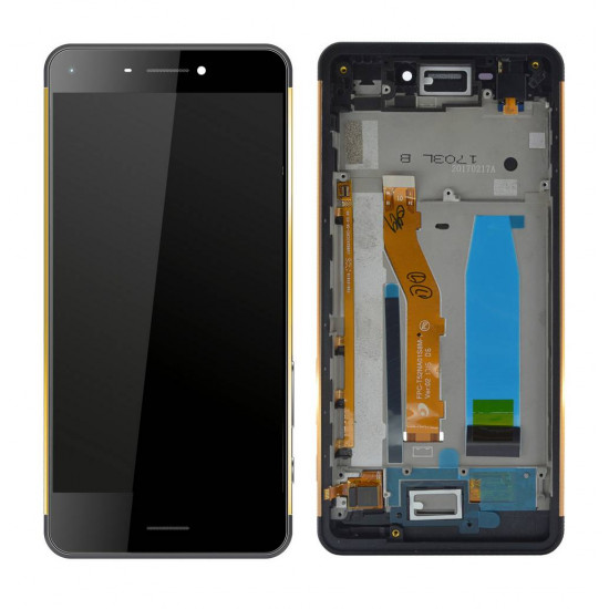 Γνήσια Οθόνη & Μηχανισμός Αφής Hisense C30 Μαύρο με Πλαίσιο 1068544 20399