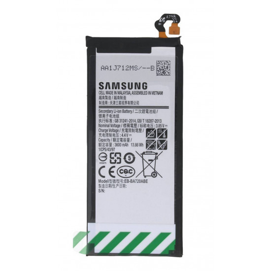 Μπαταρία Samsung EB-BA720ABE για SM-J730F Galaxy J7 (2017) Original Bulk 21212